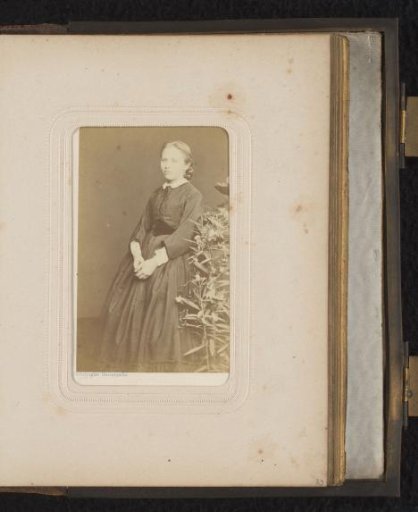 Portrait of a Standing Young Woman