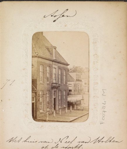 Exterior of a building on the market in Assen