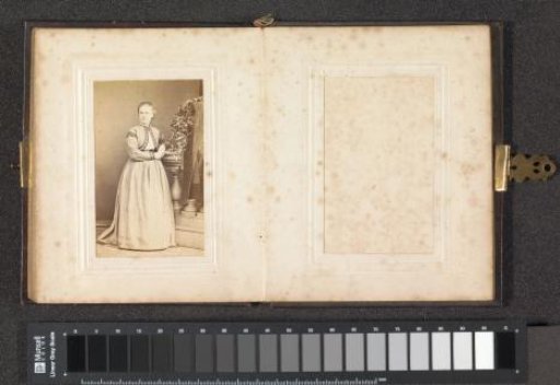 Portrait of a woman in a bolero, standing