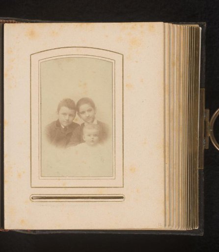 Portrait of three children