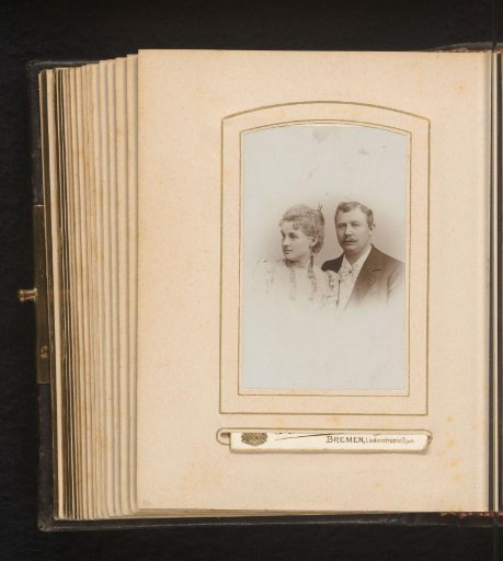 Portrait of a man and woman
