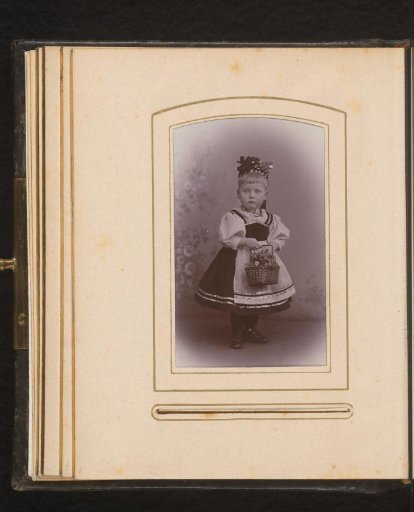 Portrait of a Girl with a Flower Basket