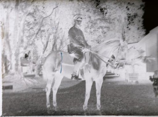 Man designated as 'Pieta' on horseback