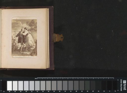 Photoreproduction of (presumably) a print after a work by W. von Kaulbach: Dorothea (Hermann and Dorothea)