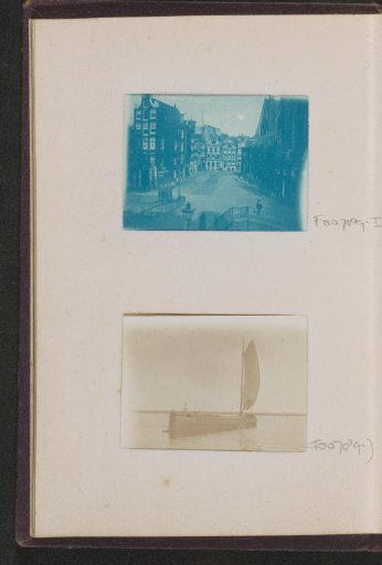 View of the Oudekerk Square in Amsterdam