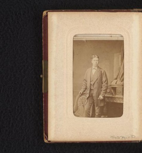Portrait of a standing young man