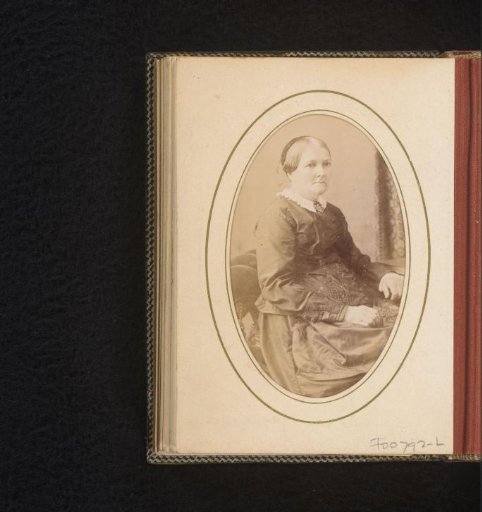 Portrait of a seated woman