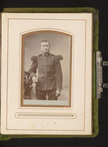 Portrait of a Man in Uniform
