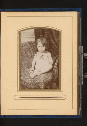 Portrait of a sitting girl