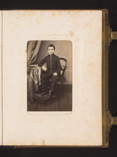 Portrait of a Seated Boy, with His Feet on a Footstool