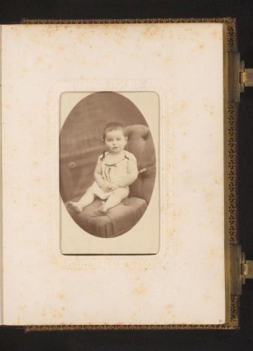 Portrait of a Sitting Baby