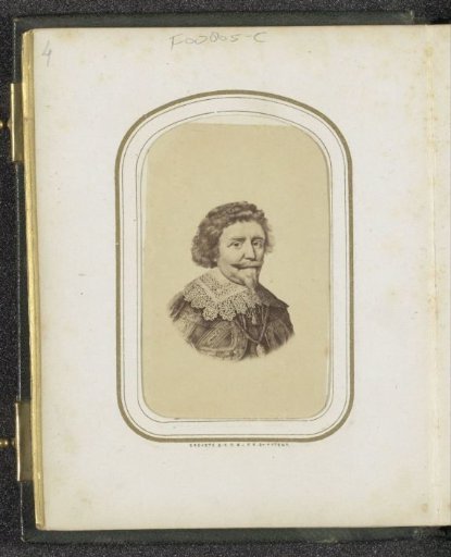 Photographic reproduction of (presumably) a print of Frederick Henry, Prince of Orange