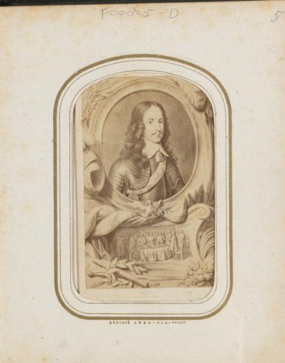 Photographic reproduction of (presumably) a print of Prince William II, son of Frederick Henry