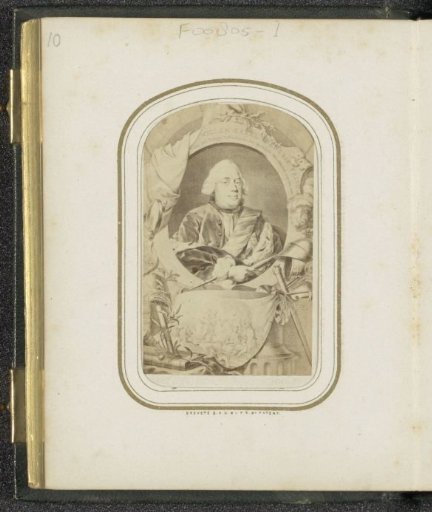 Photographic reproduction of (presumably) a print of Prince William IV, Prince of Orange-Nassau