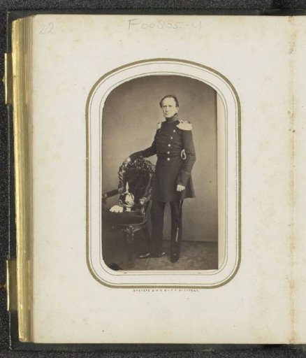 Portrait of Frederick, Prince of the Netherlands, in military costume
