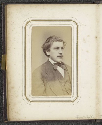 Portrait of a man with a bow tie