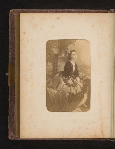 Photographic Reproduction of a Portrait of a Woman