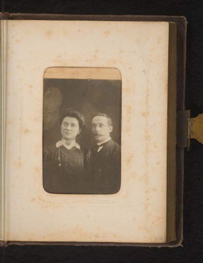 Portrait of a woman and a man