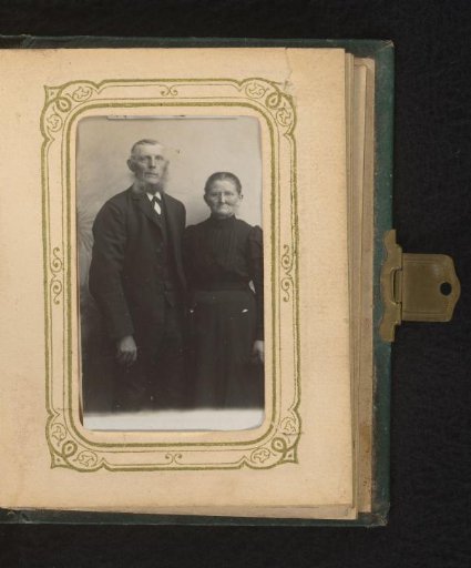Portrait of a man and woman