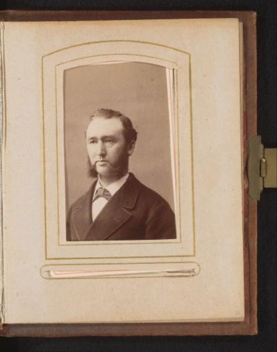 Portrait of a Man with Sideburns