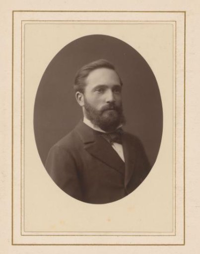 Portrait of a Man with a Mustache and Beard