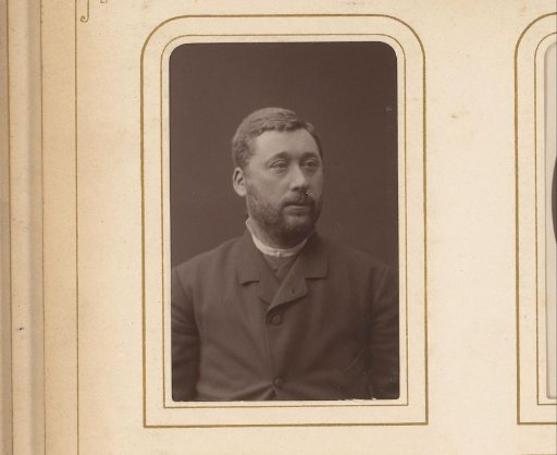 Portrait of a Man with a Mustache and Beard