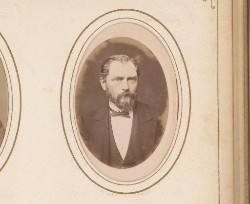 Portrait of a Man with a Moustache and Beard