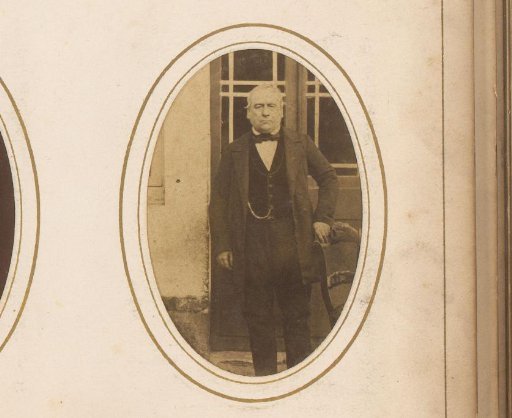 Portrait of a Man, Standing by a Chair