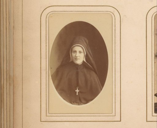 Portrait of a Nun, Identified as Marie Middleton