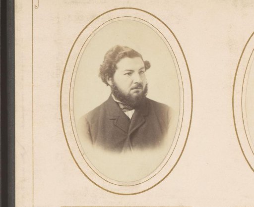 Portrait of a Man with a Moustache and Beard