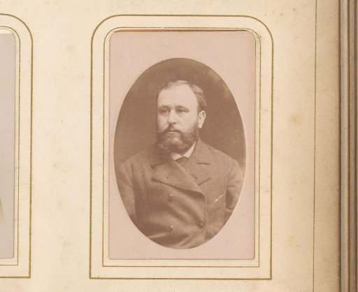 Portrait of a Man with a Moustache and Beard