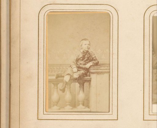 Portrait of a Boy, Seated on a Balustrade