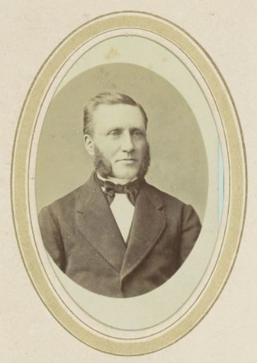 Portrait of a Man with Sideburns