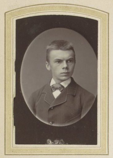 Portrait of a Young Man in a Coat and Cravat