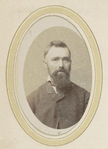 Portrait of a man with a beard