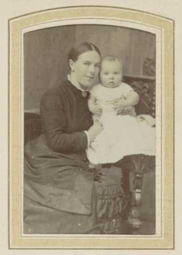 Portrait of a Woman with a Baby