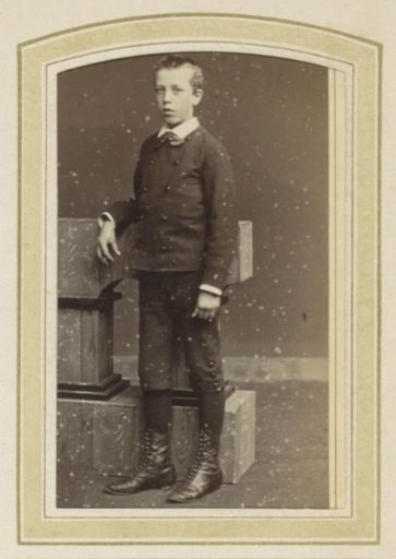 Portrait of Jonkheer Aneas Mackay with Riding Boots and Breeches
