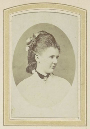 Portrait of Emma, Queen Regent of the Netherlands