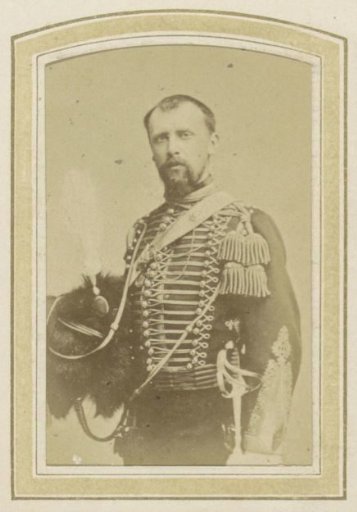 Portrait of William of Orange-Nassau (Wiwill) in Military Uniform