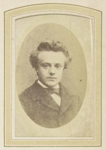 Portrait of a young man with a cravat