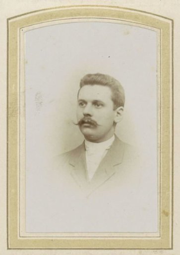 Portrait of a man with a mustache