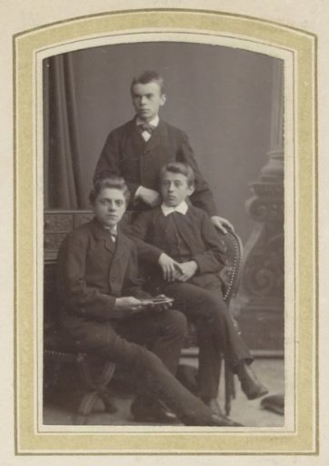 Portrait of three boys