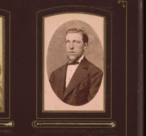 Portrait of a man with a beard and cravat