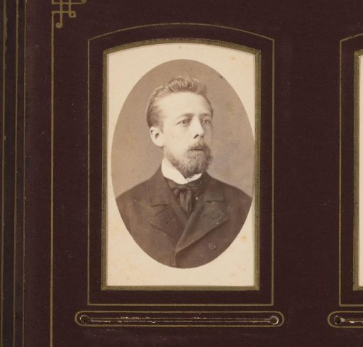 Portrait of a man with a mustache and beard