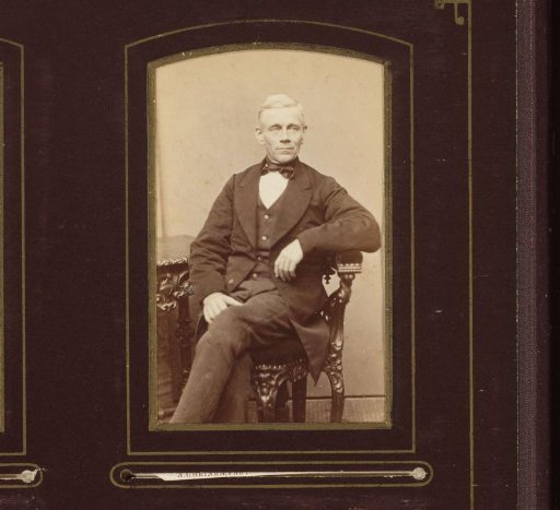 Portrait of a Man Seated on a Chair