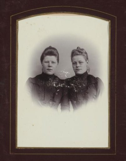 Portrait of Two Young Women