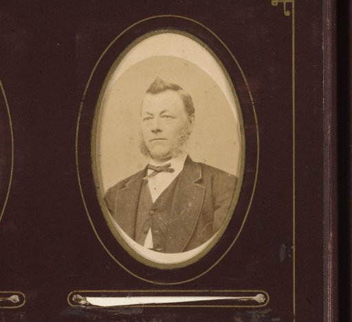 Portrait of a Man with Sideburns