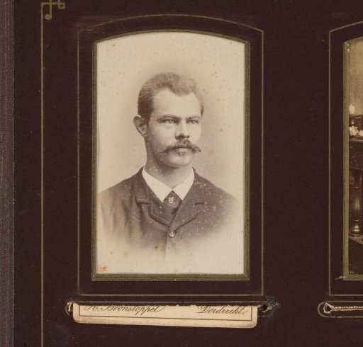 Portrait of a Man with a Moustache
