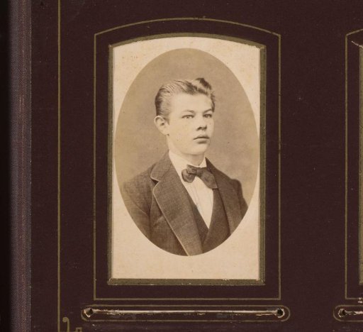 Portrait of a Boy with a Bow Tie