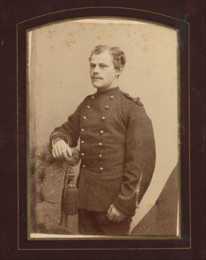Portrait of a Standing Young Man, Leaning on a Chair